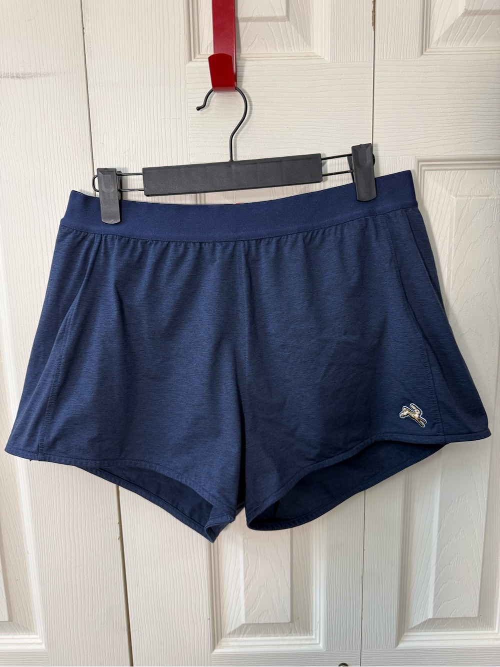 Tracksmith Navy Session Speed Shorts Women’s Size Large - Picture 2 of 7